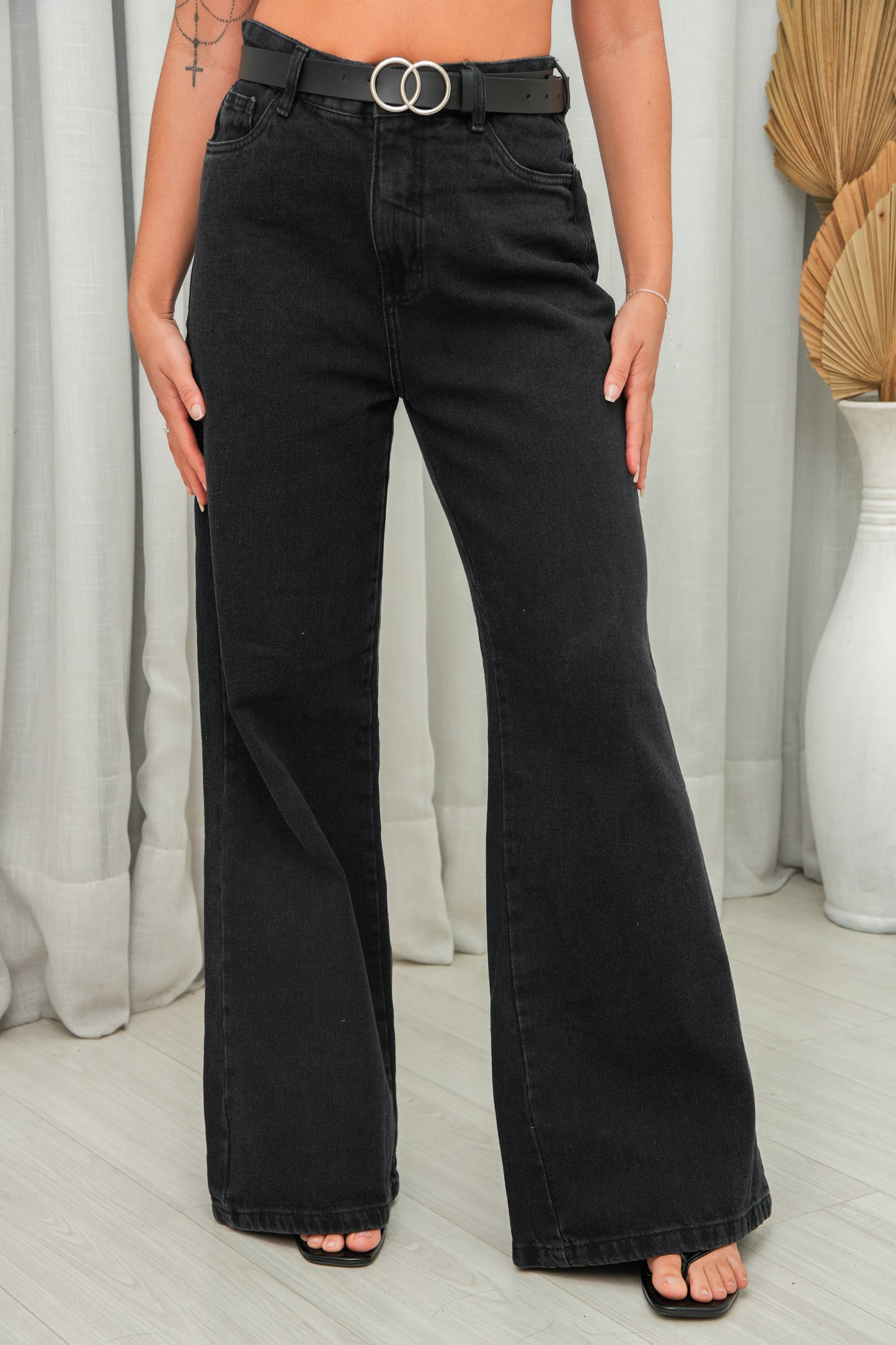 CALÇA WIDE LEG NUBIA